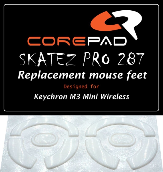 Hyperglides Hypergleits Hypergleids Corepad Skatez PRO Keychron M3 Mini 4K Wireless Metal Edition